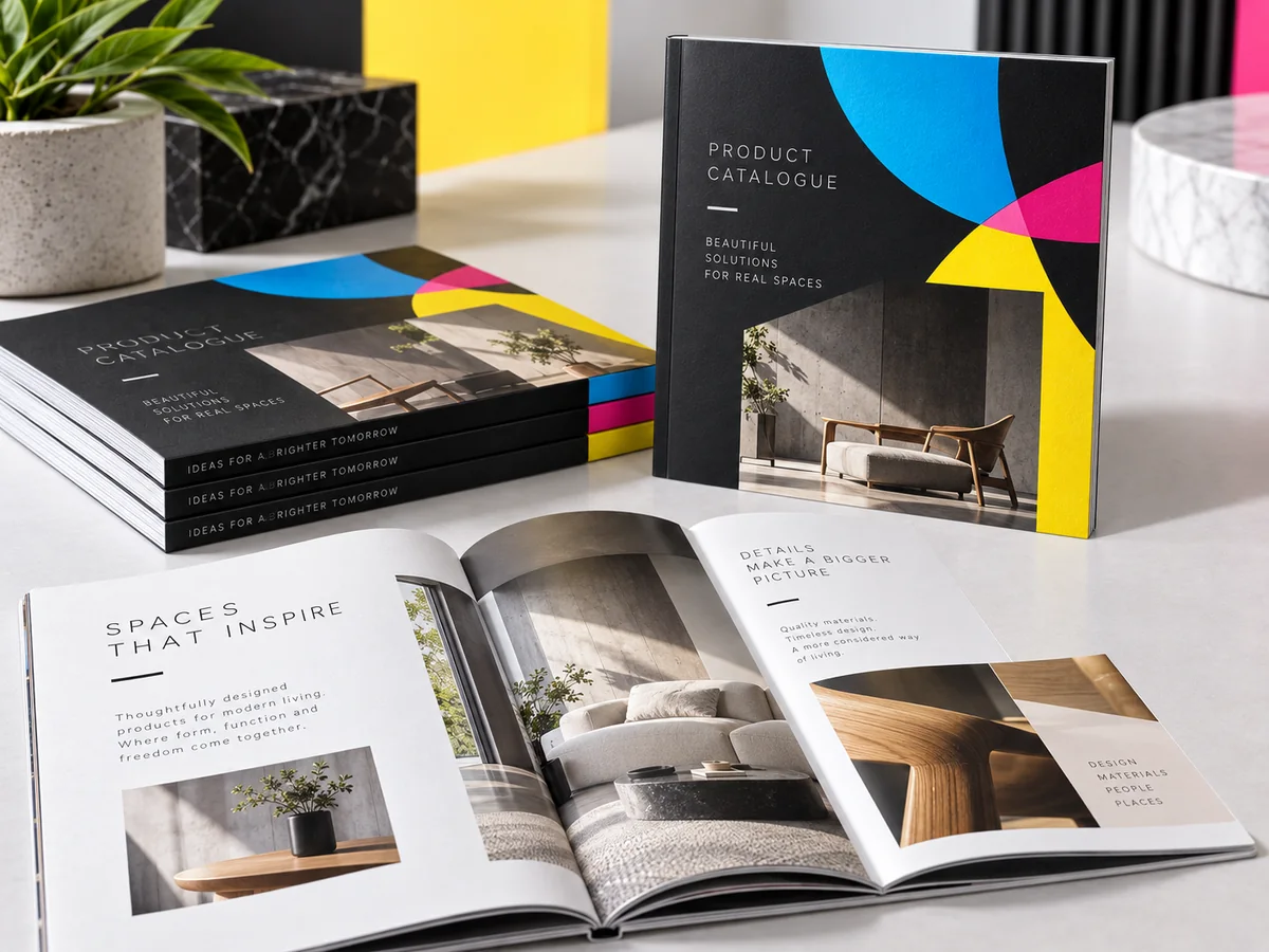 Catalogues et brochures professionnels imprimés