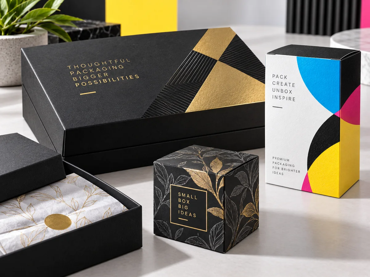 Packaging boîtes emballages et coffrets personnalisés